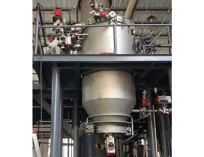 全自動(dòng)不銹鋼濾餅層自動(dòng)排渣燭式過(guò)濾器