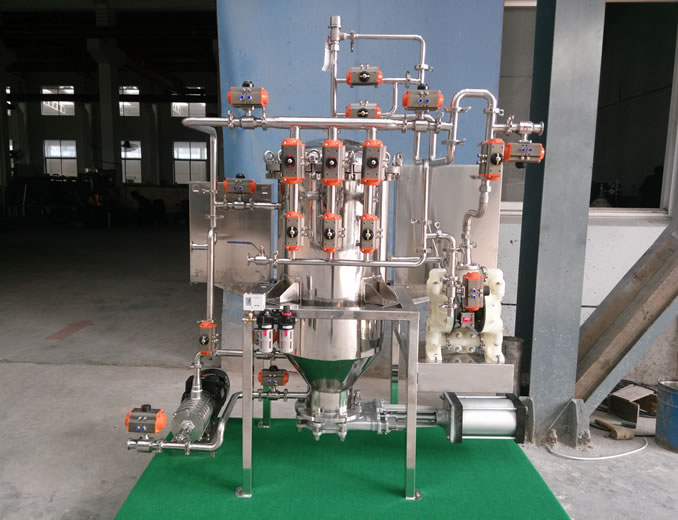 全自動(dòng)不銹鋼濾餅層自動(dòng)排渣燭式過(guò)濾機(jī)