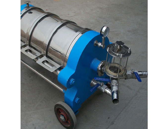 不銹鋼臥式硅藻土白酒過濾機(jī)