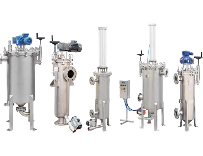 全自動(dòng)不銹鋼氣動(dòng)刮刀過(guò)濾器